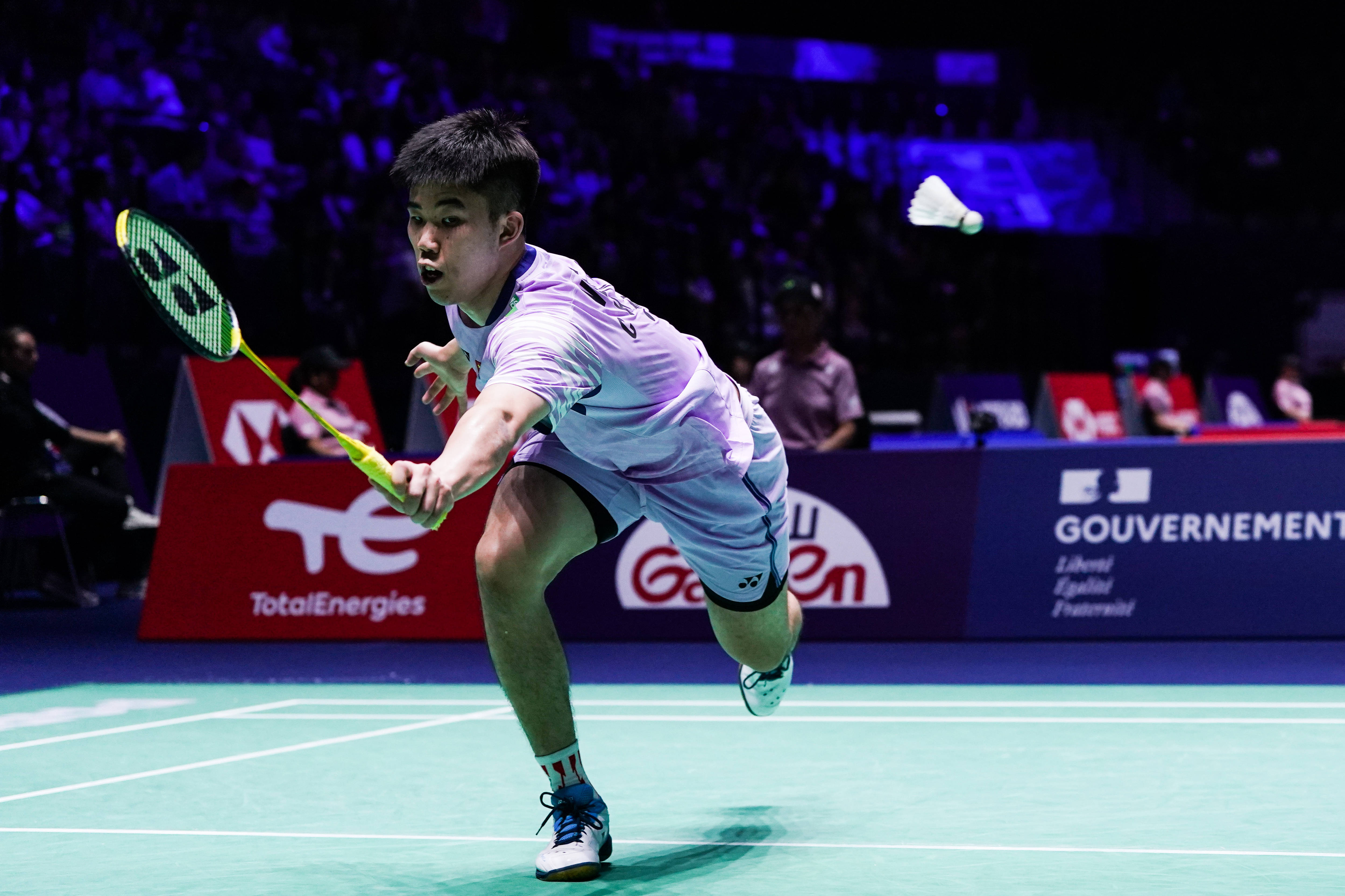 皇冠登3管理出租
_（体育）羽毛球——世锦赛：翁泓阳首轮晋级