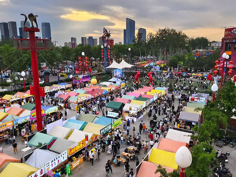 皇冠信用网怎么申请_乐享“双节”假期 大运河边月亮河小镇非遗市集开市