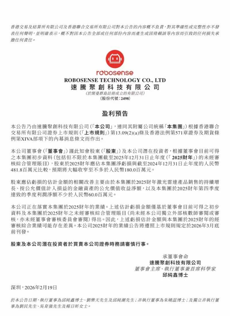 皇冠世界杯盘口_“激光雷达第一股”开年大涨皇冠世界杯盘口！公司刚刚预告实现单季盈利